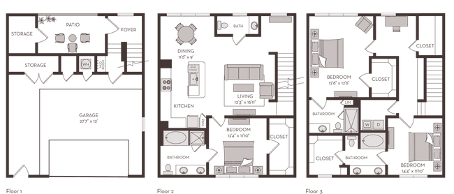 Unit 433S 433S floor plan