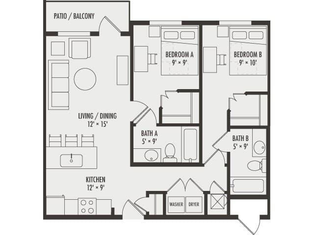 Unit Private Private floor plan