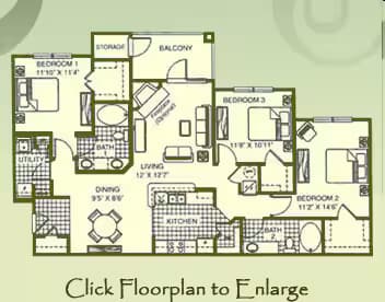 Unit 1122 1132 floor plan