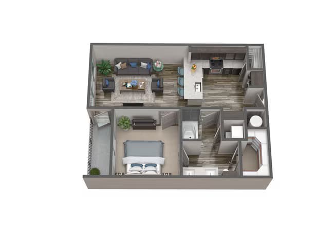 Unit 2106 3403 floor plan