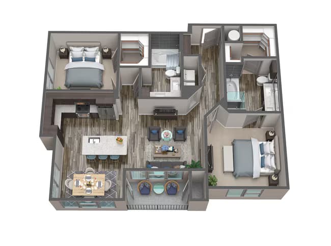 B1 4401 floor plan