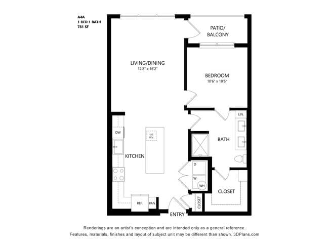 Unit 2209 2209 floor plan
