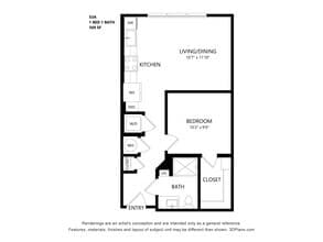 AU1 5216 floor plan