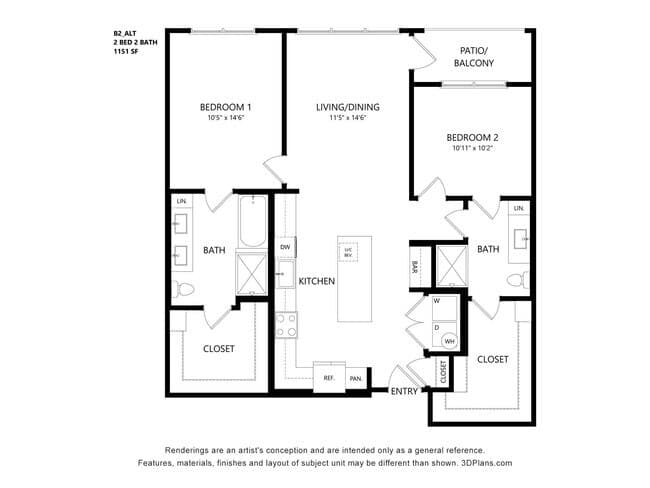 Unit 2307 2307 floor plan