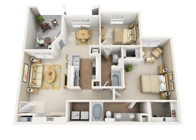 Unit 0513 0422 floor plan