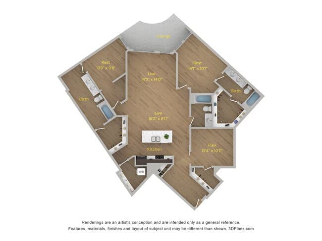 B9 526 floor plan