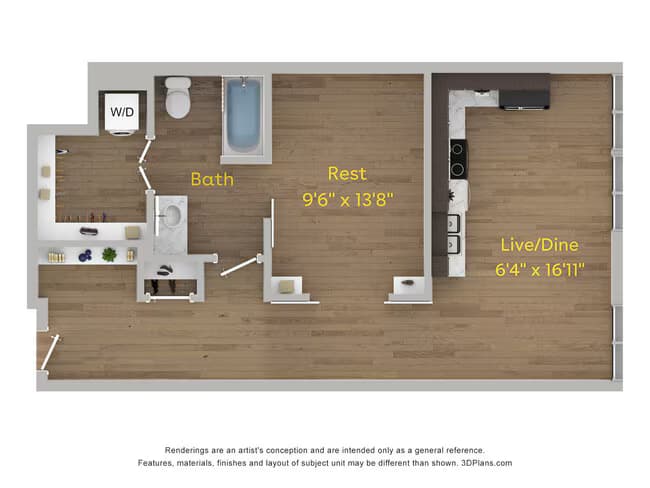Unit 311 311 floor plan