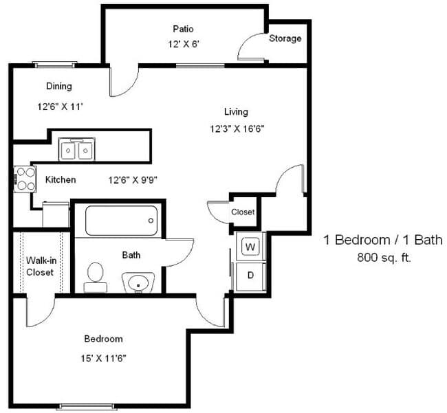 Unit 08101 08101 floor plan