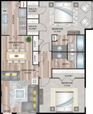B4 240 floor plan