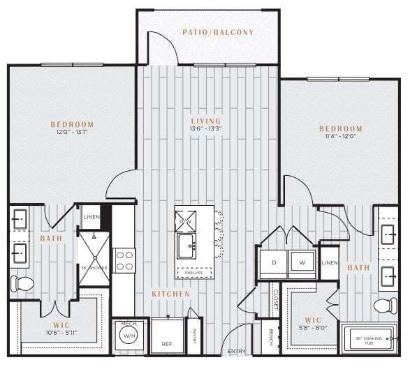 Unit 3306 3306 floor plan