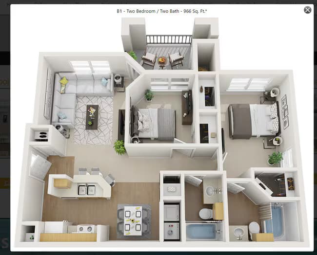 Unit 531 531 floor plan