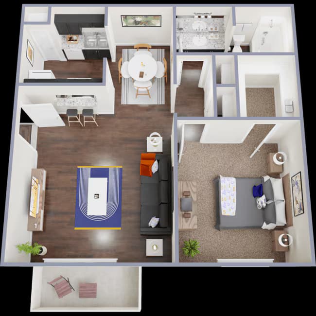 Unit 225 224 floor plan