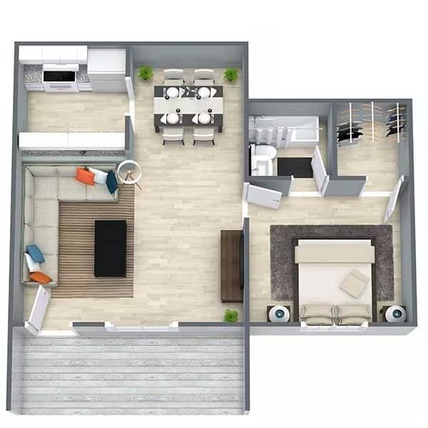 Unit 3614-148 3614-148 floor plan