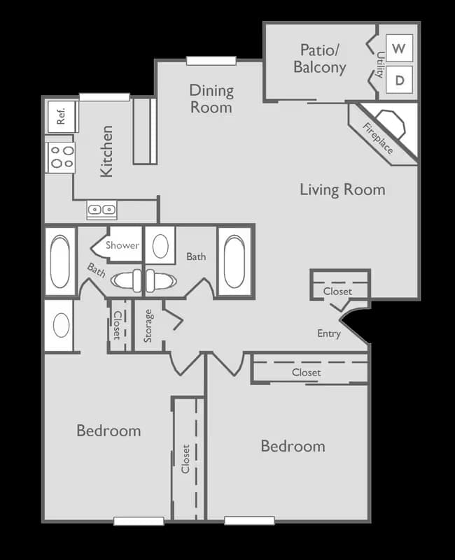 Blake 202 floor plan