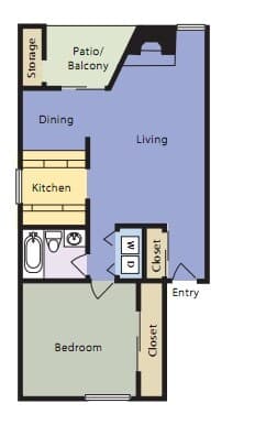 Unit 408 408 floor plan