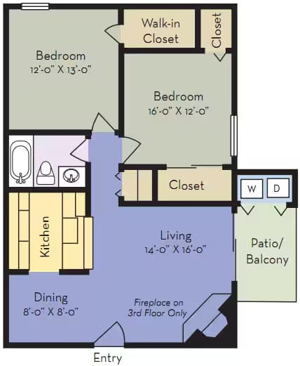 B1 314 floor plan