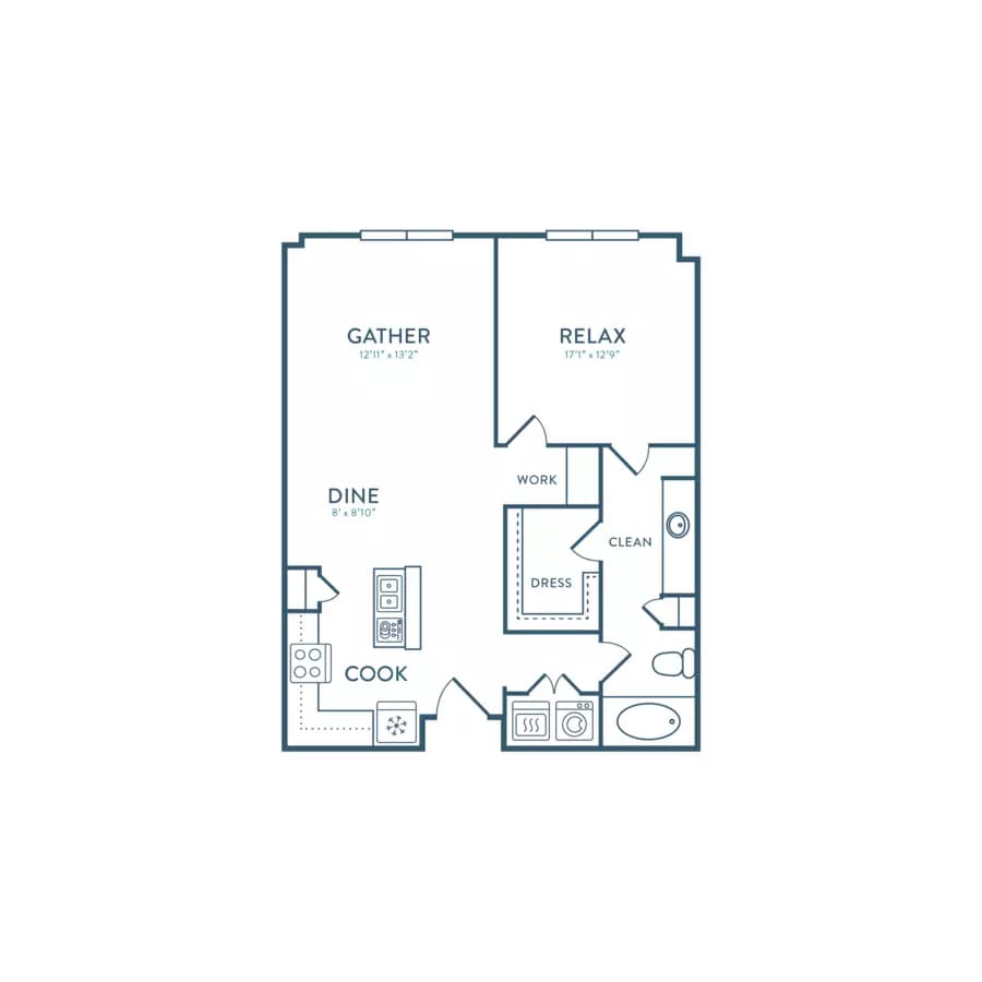 Unit 353 353 floor plan