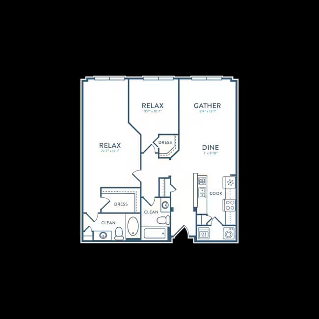 Unit 312 312 floor plan