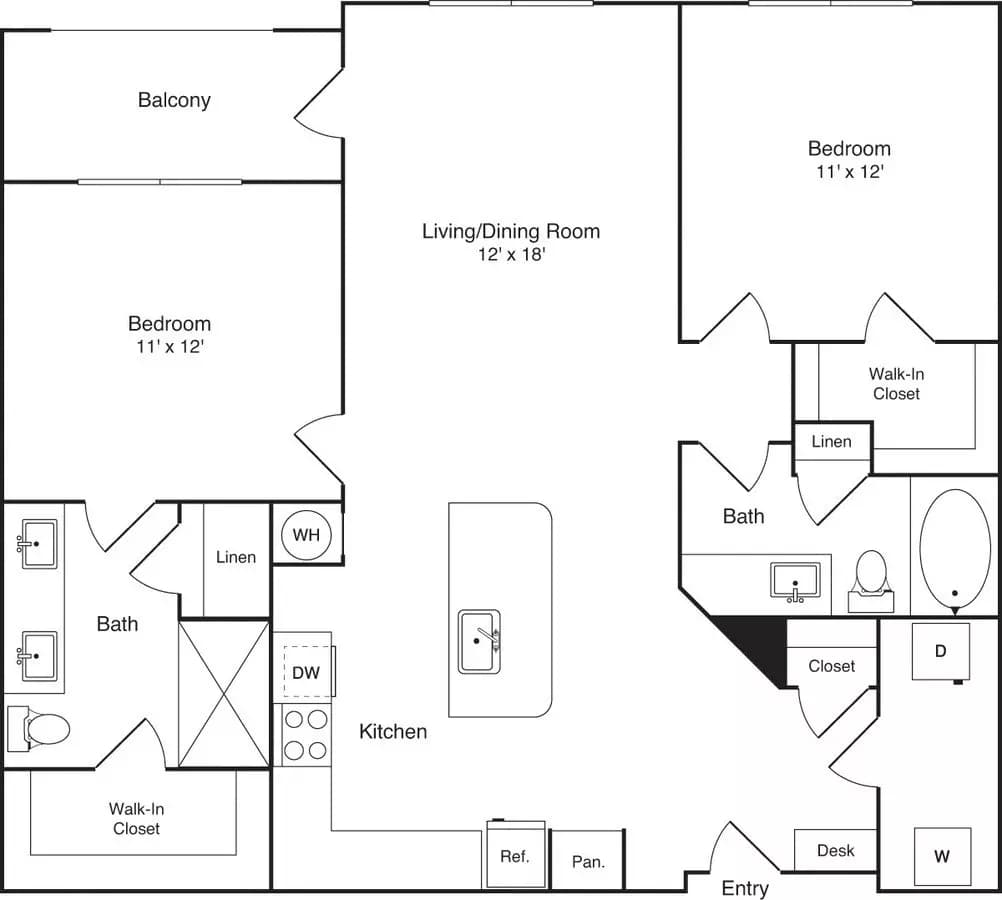The Independence 1-312 floor plan
