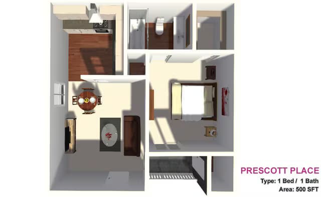Unit 314P 1422P floor plan