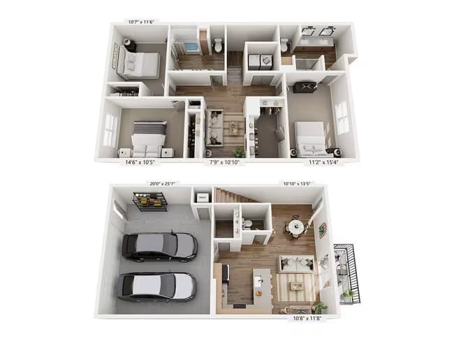 Unit 14-1404 14-1404 floor plan