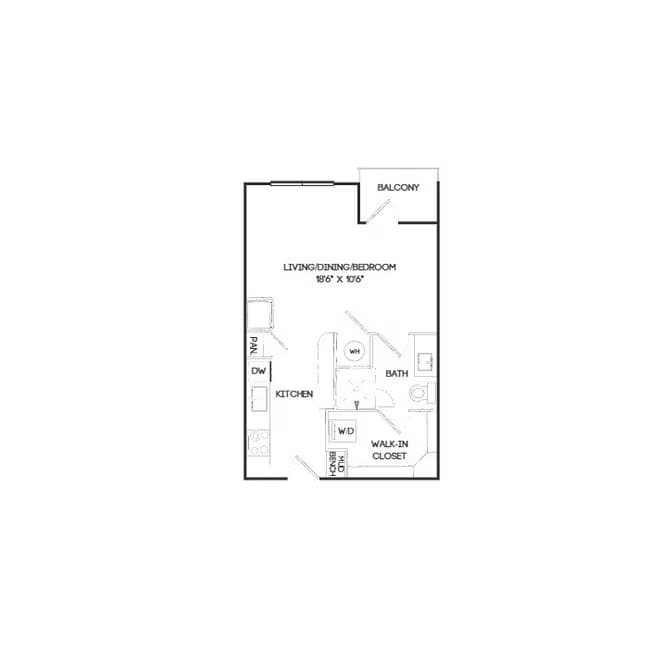 Unit 2223 3123 floor plan