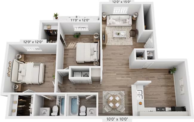 Unit 108 409 floor plan