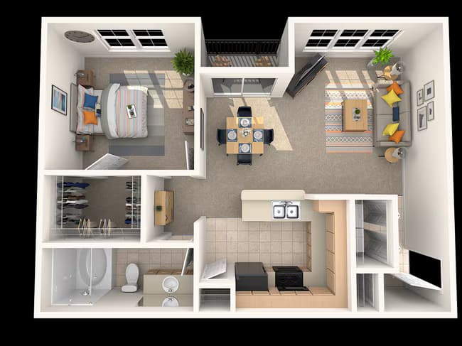 Bluebonnet 1017 floor plan