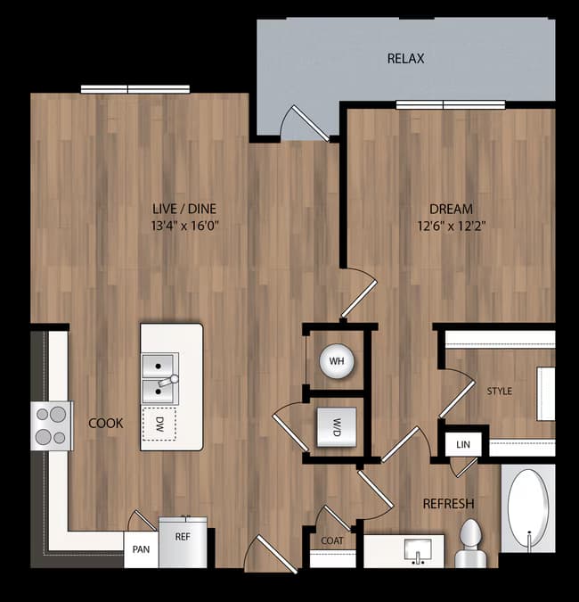 A3 203 floor plan