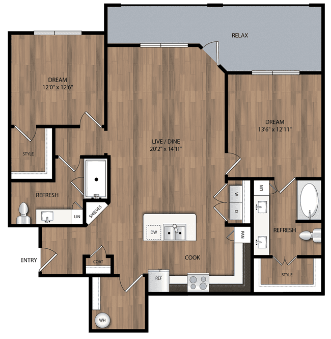 B3 306 floor plan