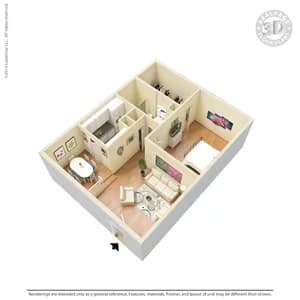 A-2 1/1 M206 floor plan