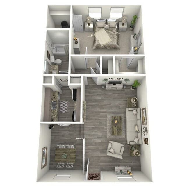 A-3 1/1 M124 floor plan
