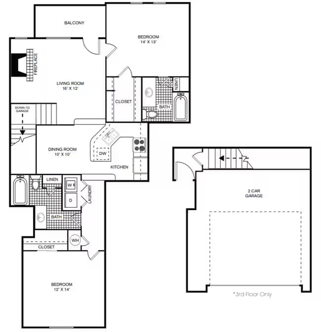 Unit 1709 1709 floor plan