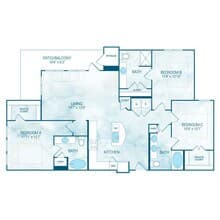 C1 ALT 1316 floor plan