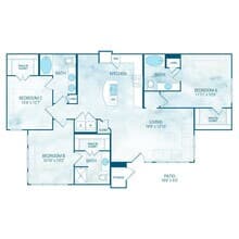 C1 FLEX 1116 floor plan