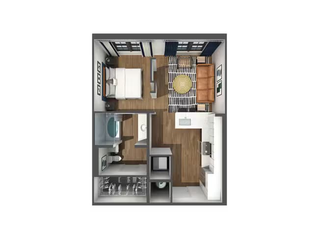 Unit 418 518 floor plan