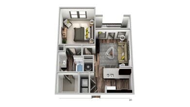 A1 04210 floor plan