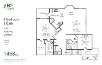B2U 10106 floor plan