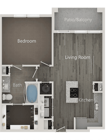 Unit 13203 13203 floor plan