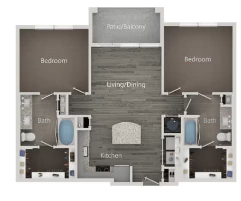 Unit 05302 05302 floor plan