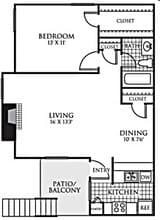 A1 2108 floor plan