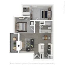B1 1030 floor plan