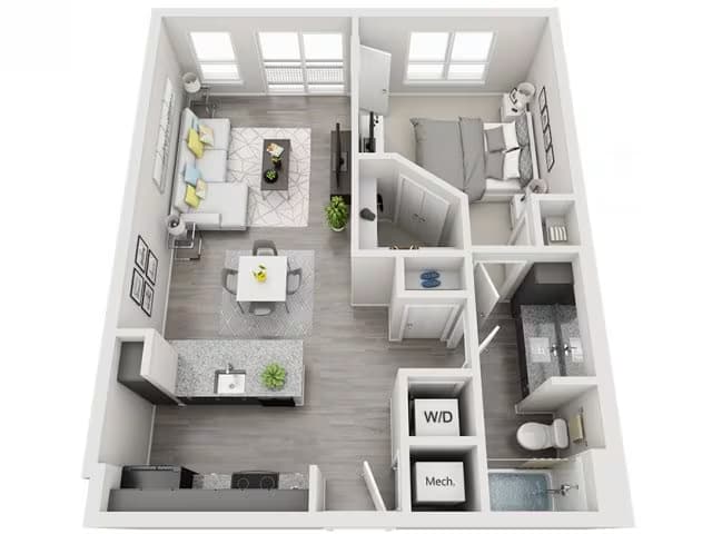 A4 436 floor plan