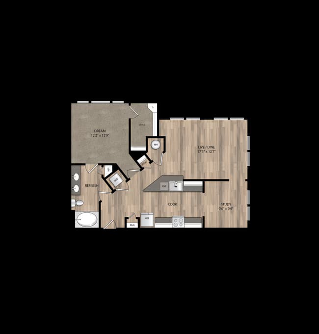 A5 364 floor plan