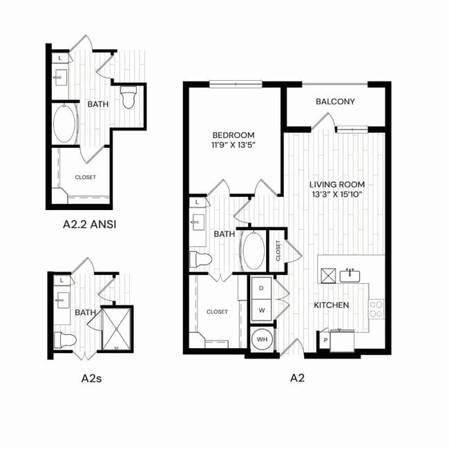 A2 1245 floor plan