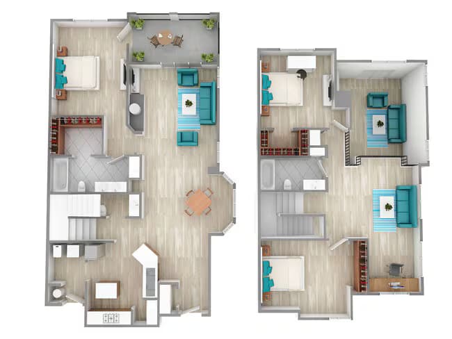 C2C TH 911 floor plan
