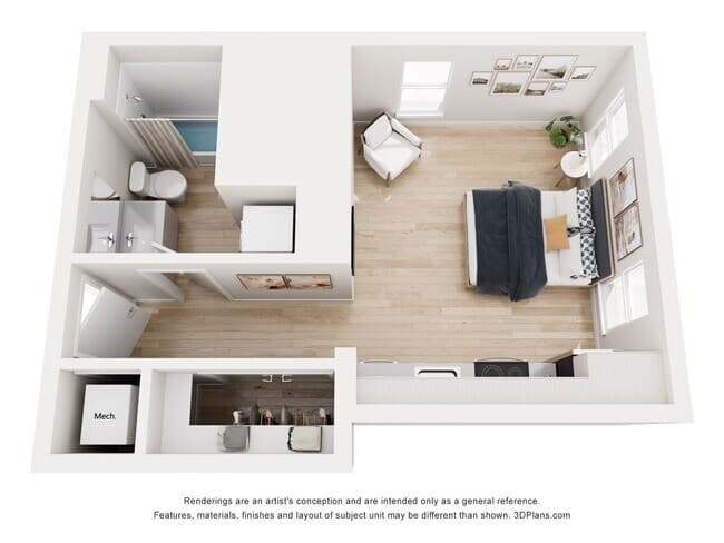 Unit 611 611 floor plan