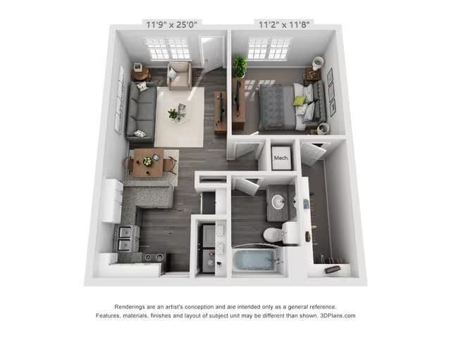 Unit 202 196 floor plan