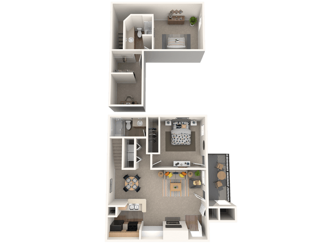 Townhome 0610 floor plan