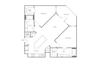 B3 2086 floor plan